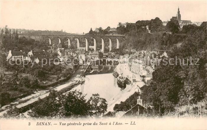 Dinan 22 Cotes-d Armor Vue generale prise du Saut a l'Ane