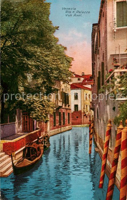 Venedig Venezia Rio e Palazzo Van Axel