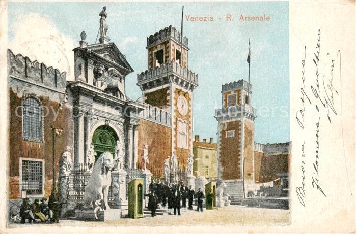 Venezia Venedig R Arsenale