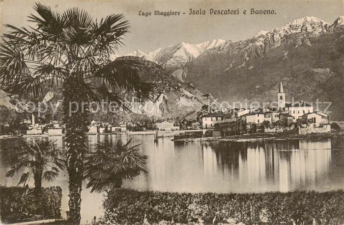 Isola Pescatori Lago Maggiore IT e Baveno