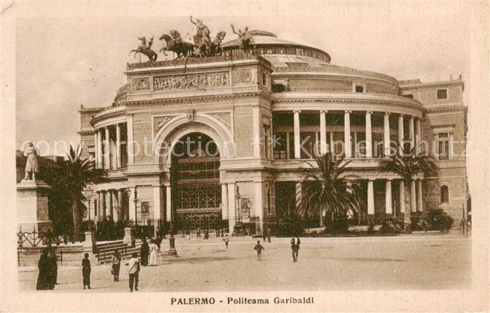 Palermo  Sicilia Politeama Garibaldi