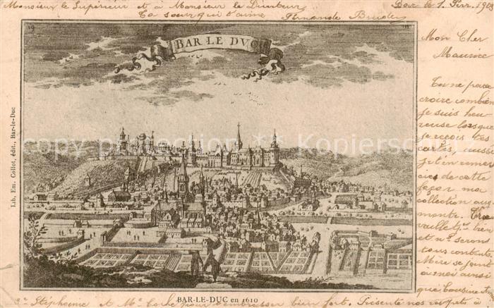 Bar-le-Duc 55 en 1610