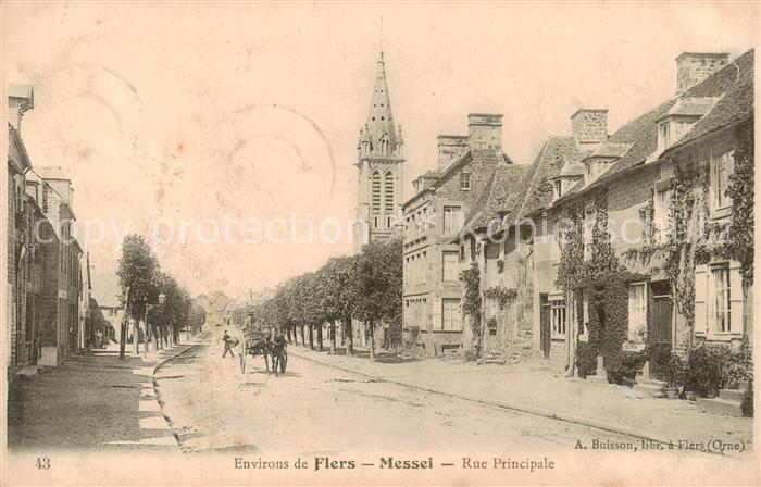 Flers 61 Orne Messel Rue Principale