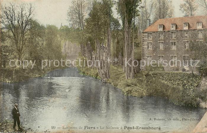 Flers 61 Orne Le Noireau a Pont Erambourg