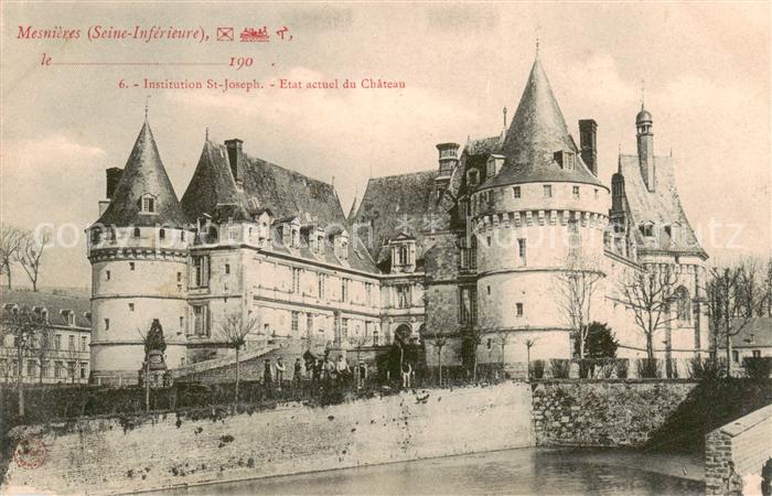 Mesnieres-en-Bray 76 Institution St Joseph Etat actues de Chateau
