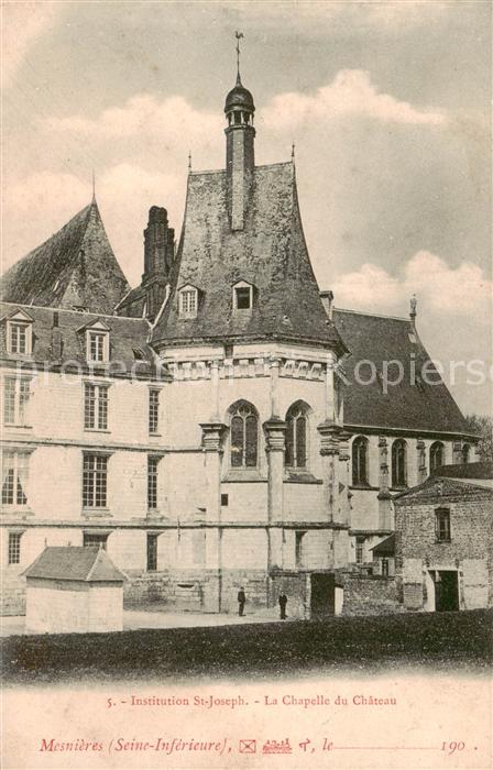 Mesnieres-en-Bray 76 Institution St Joseph La Chapelle du Chateau