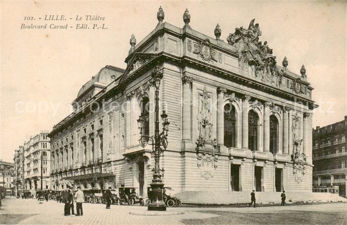 Lille 59 Le Theatre Beoulevard Carnot