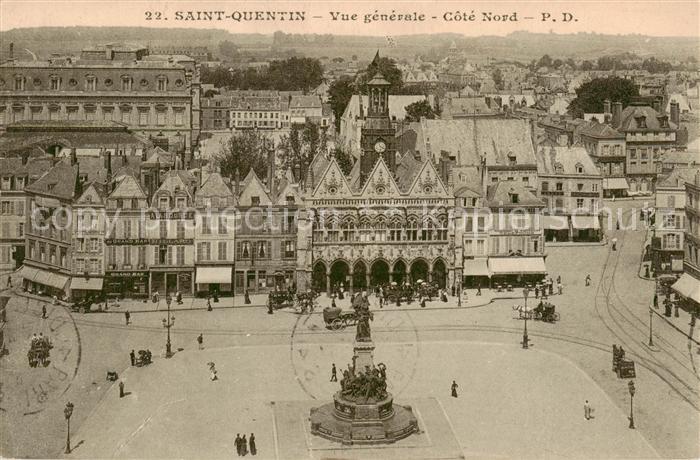 Saint-Quentin 02 Aisne Vue generale Cote Nord