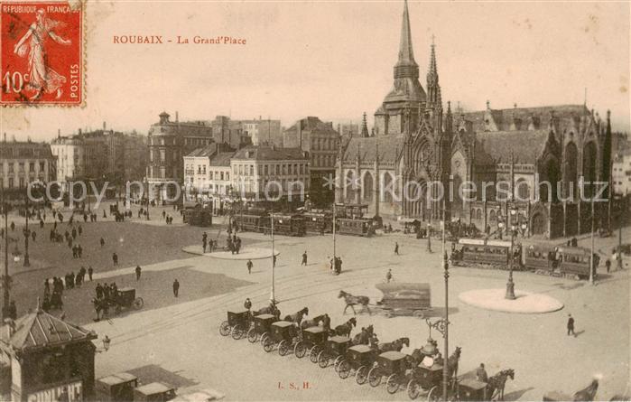 Roubaix 59 Nord La Grand Place