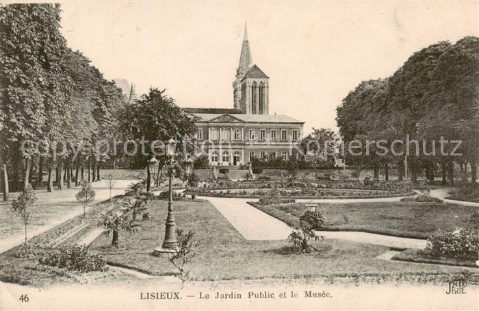 Lisieux 14 Le Jardin Public et le Musee