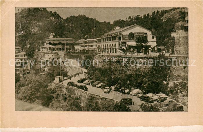 Mussoorie General view of Library Bazar inclucing Bus Stands