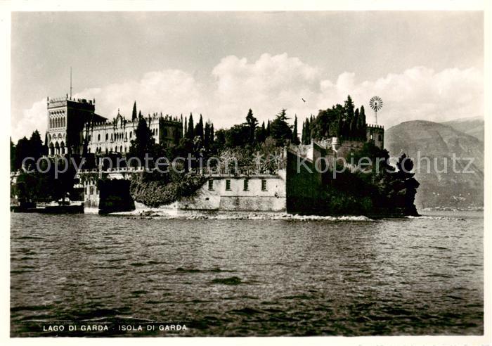 Isola di Garda Lago di Garda Panorama
