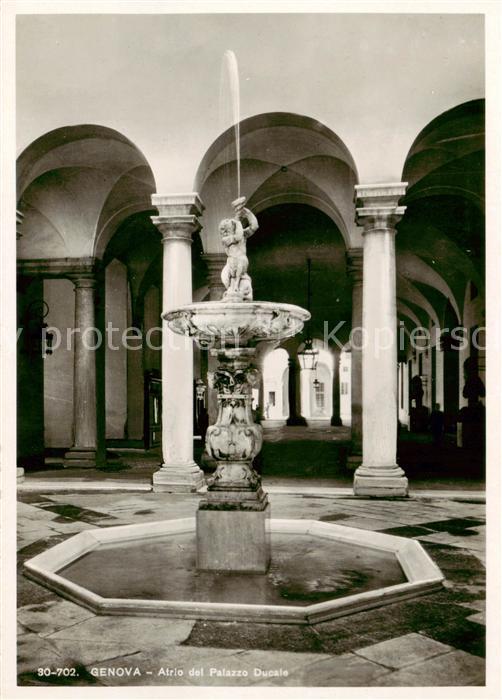 Genova Genua Liguria IT Atrio del Palazzo Ducale