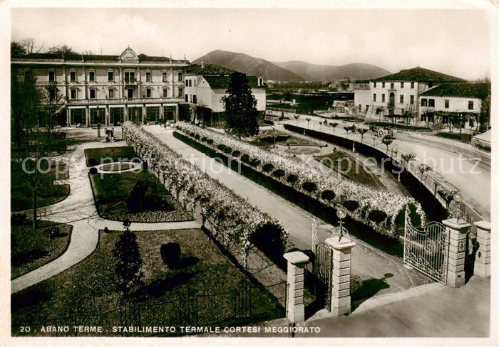 Abano Terme Stabilimento termale Cortesi Meggiorato