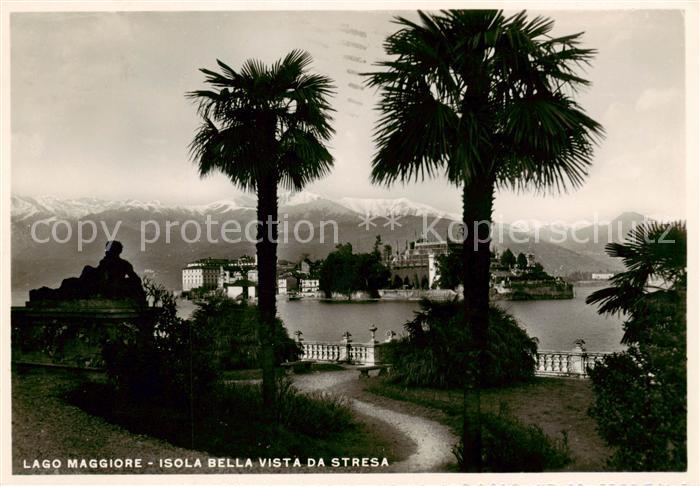 Isola-Bella Lago Maggiore IT Vista da Stresa