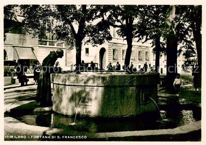 Milano Mailand IT Fontana di San Francesco