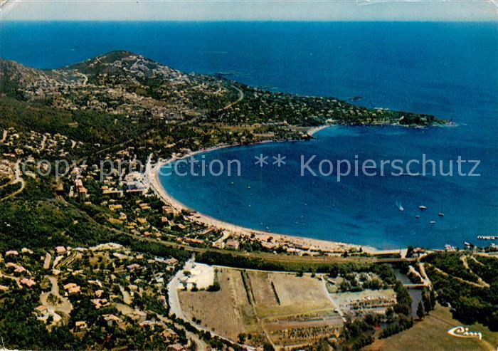 Agay 83 Var Vue generale aerienne de la rade