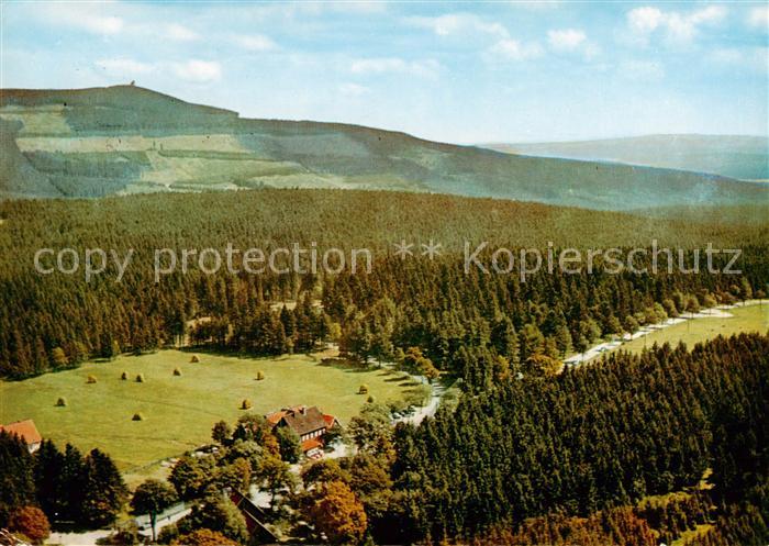 Braunlage Harz Gaststaette Koenigsberg Fliegeraufnahme