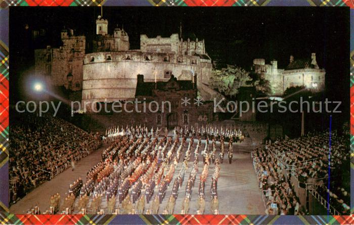 Edinburgh  Scotland UK The Military Tattoo a the Castle Edinburgh