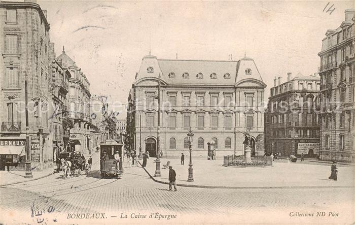Bordeaux 33 La Caisse d Epargne