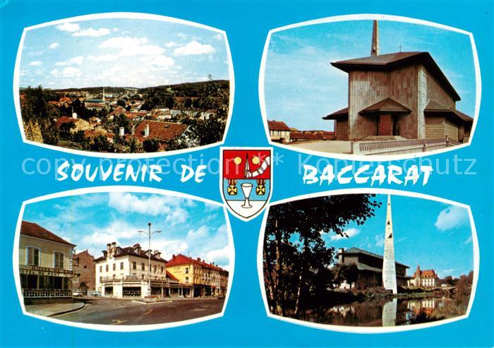 Baccarat 54 Vue Generale Eglise Saint Remy Caffefour Dépôt central des cristaux