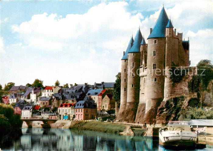 Josselin Vue Generale du Chateau et la ville