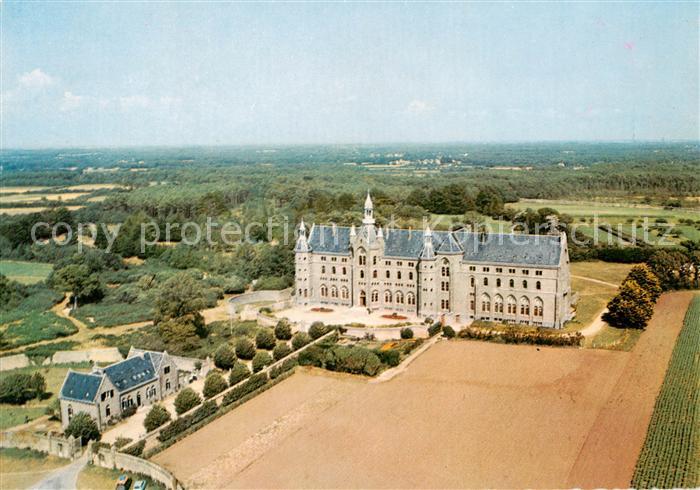 Kergonan Plouharnel 56 Morbihan Abbaye de Kergonan Vue aeriene