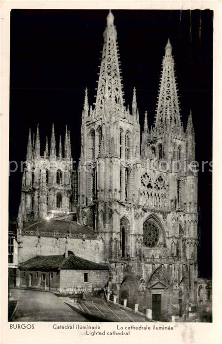 Burgos ES Catedral iluminada