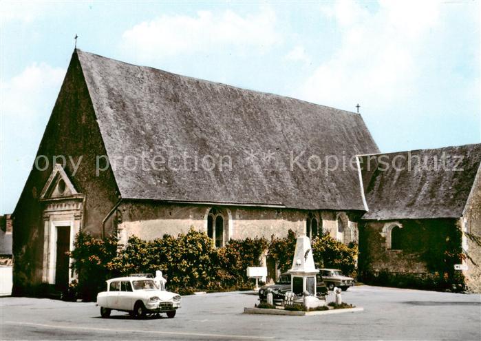 Pruille-l Eguille 72 Sarthe Place de l'Eglise