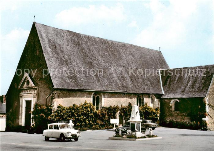 Pruille-l Eguille 72 Sarthe Place de l'Eglise