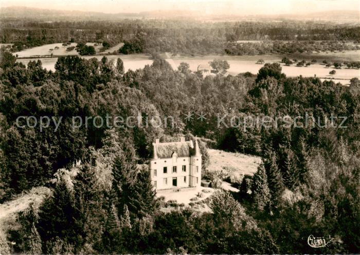 Dollon Vue aerienne Chateau du Gue Long