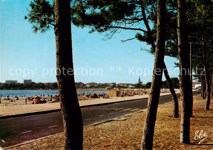 Saint-Georges-de-Didonne La Route de bord de mer et la Grande Plage