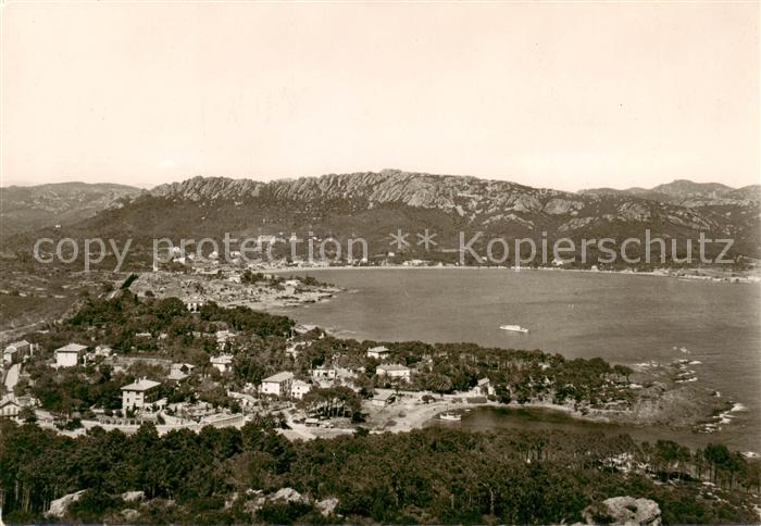 Agay 83 Var Vue generale sur la ville et la baie