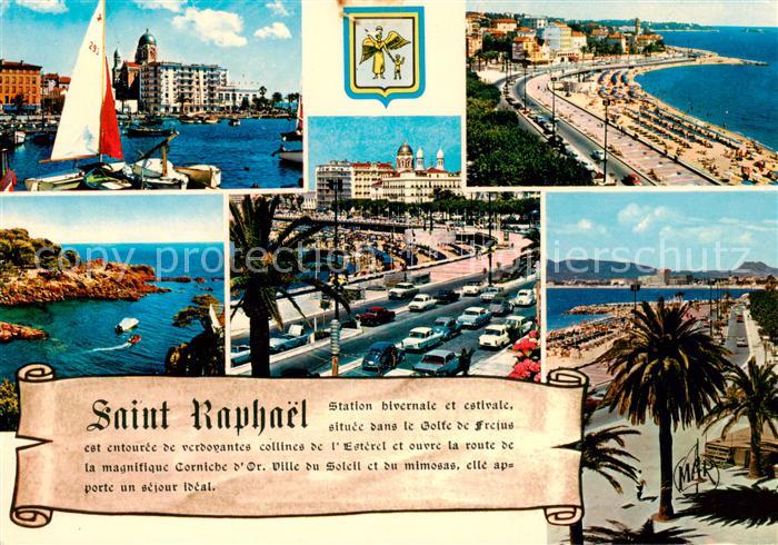 Saint-Raphael  83 Var Le Port Le Boulevard Felix Martin Parc