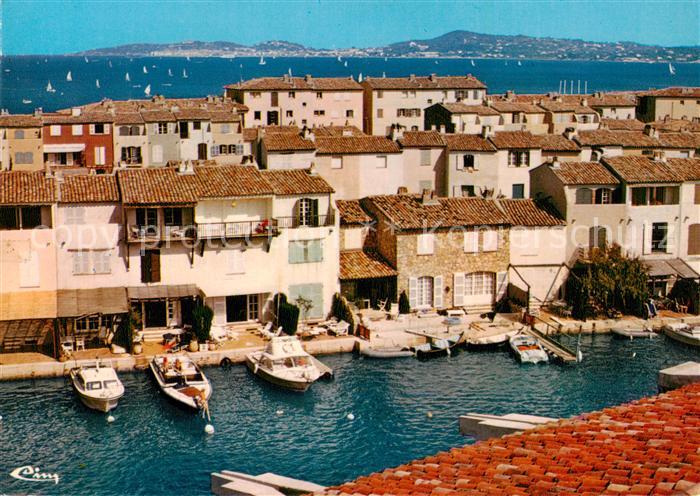 Port Grimaud 83 Var Cite lacustre realisee par la Societe Etige