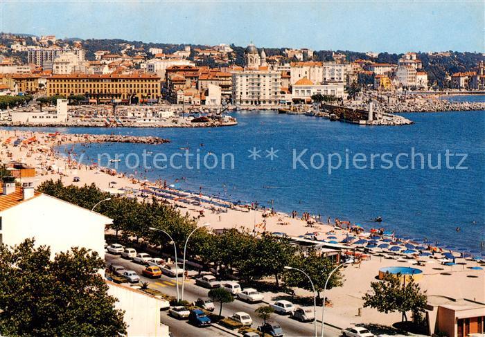 Saint-Raphael 83 Var Vue generale l’entree du Port la Plage