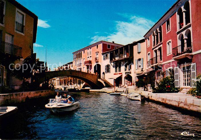 Port Grimaud 83 Var Cite lacustre reasisee par la Societe Etige