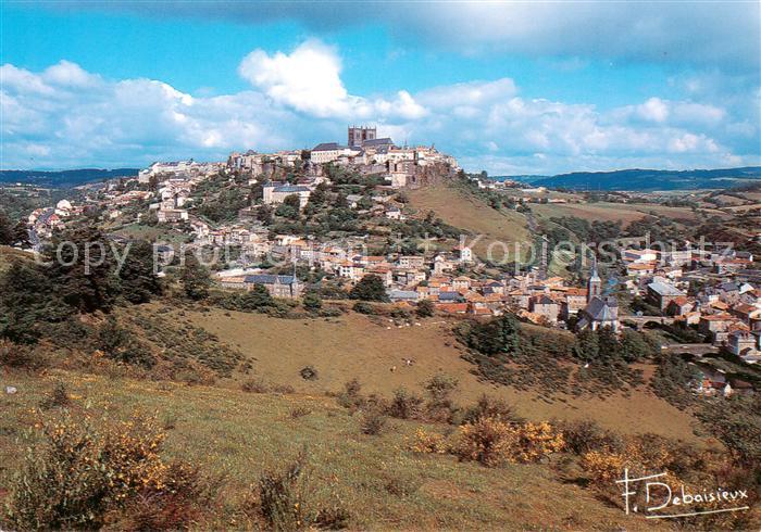 Saint-Flour 15 Cantal Prend la ville comme on prend la mer