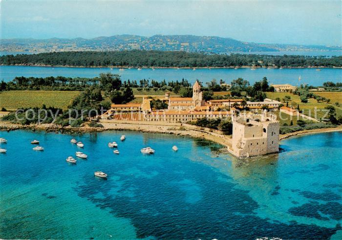 Cannes 06 Abbaye des Moines de Lerins Vue aerienne