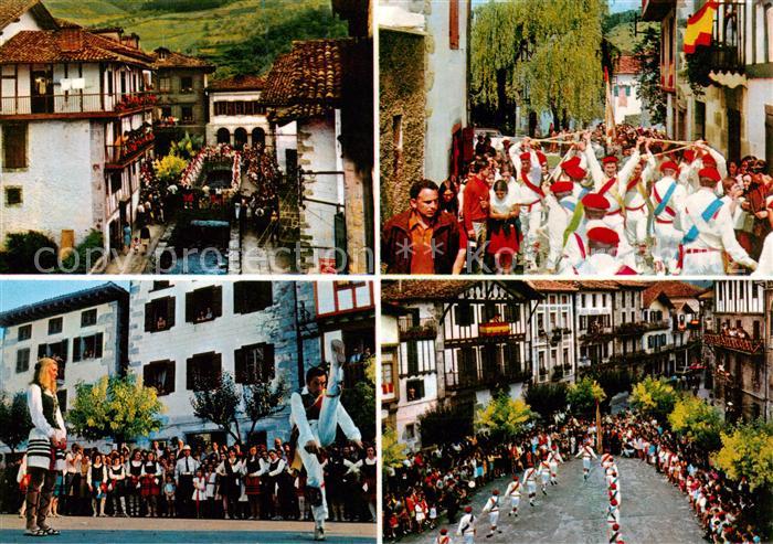 Lesaka Pamplona Navarra ES Danzas Beascas dia de San Fermin
