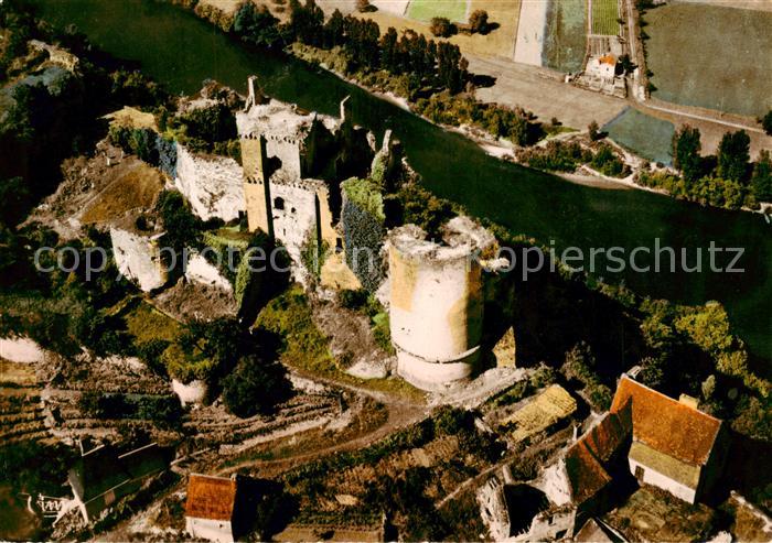 Castelnaud-Fayrac 24 Dordogne Les Ruines du Chateau Vue aerienne