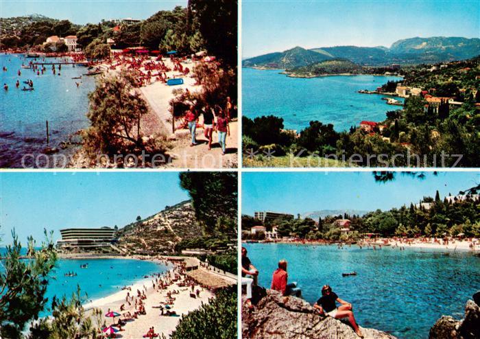 Jugoslawien Yugoslavie Strand Schwimmbad Panorama