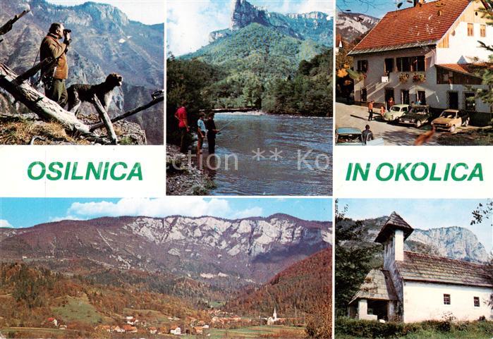 Osilnica Dolenjske Toplice Toeplitz Slovenia Lovec v planinah Loska stena nad Ko