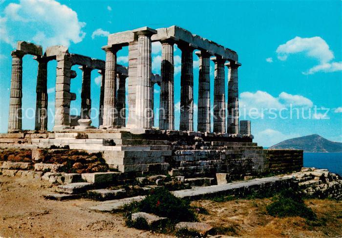 Sounion Greece Der Poseidontempel