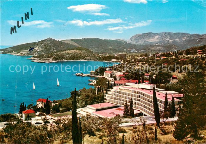 Mlini Dubrovnik Ragusa Croatia Panorama