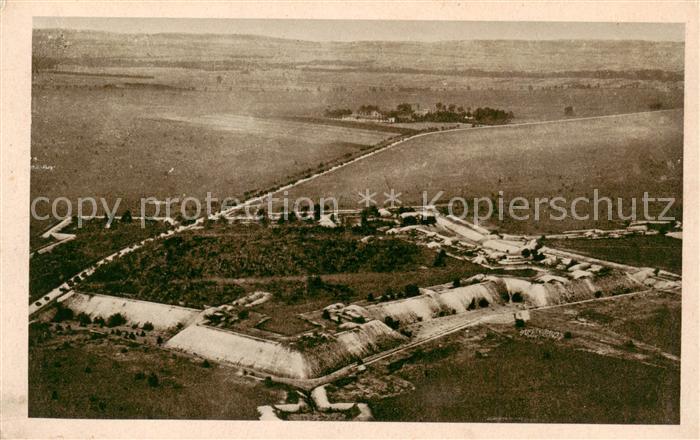 Mourmelon-le-Grand 51 Le Camp de Mourmelon vu en avion Le Fort St Hilaire