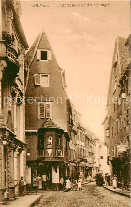 Colmar 68 Baeckergasse