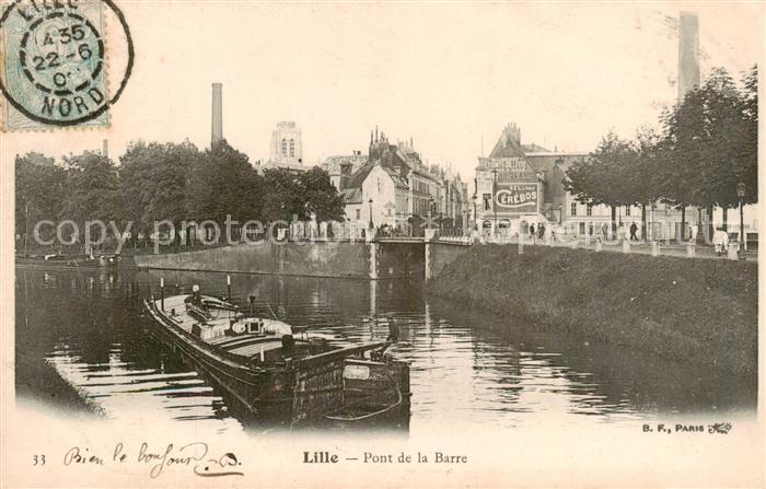Lille 59 Pont de la Barre