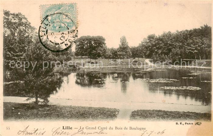 Lille 59 Le Grand Carre du Bois de Boulogne