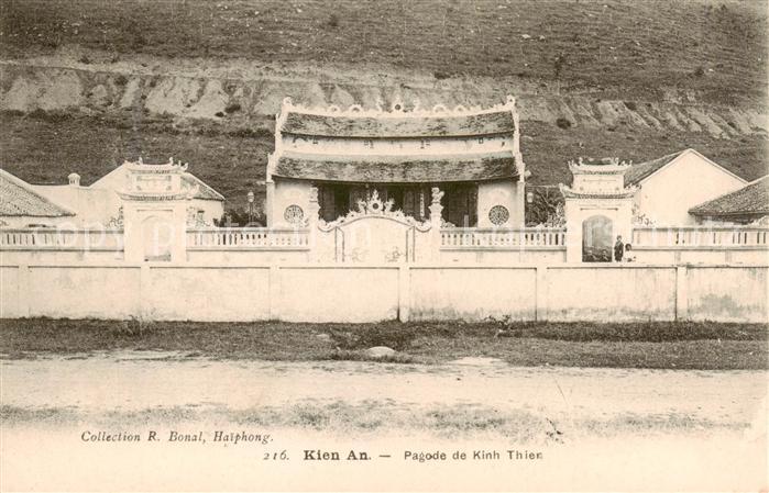 Kien An Haipong Tonkin Vietnam Pagode de Kinh Thien